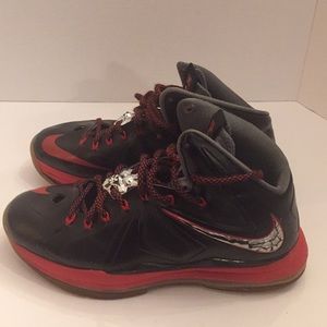 Nike LeBron 2012 X Pressure hightop sneakers